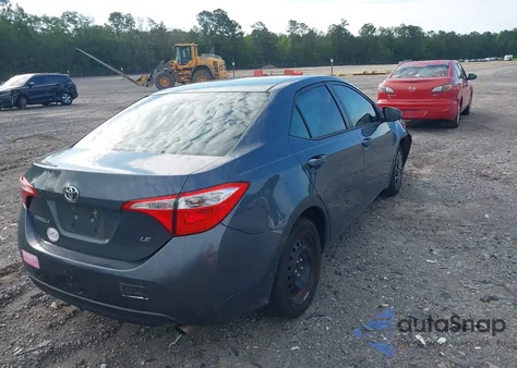 2015 Toyota Corolla Le из США, поврежденный, VIN 2T1BURHE5FC254206